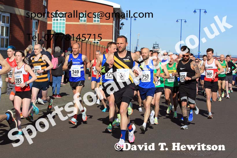Blyth 10k Road Race, Sunday, April 3rd.  Photo: David T. Hewitson/Sports for All Pics